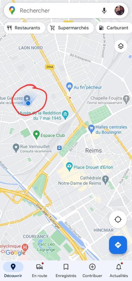 Wangen Appartamento Reims Esterno foto